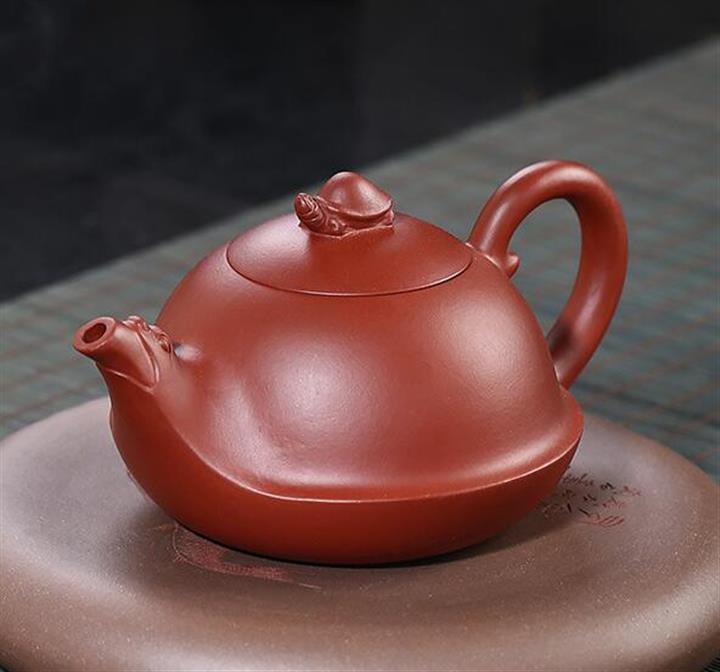 宜興名家手工製玄武茶壺Pot1069 GreycatDoctor格里貓-台灣